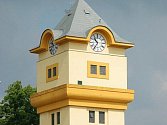 Vodárenská věž v Týništi nad Orlicí.