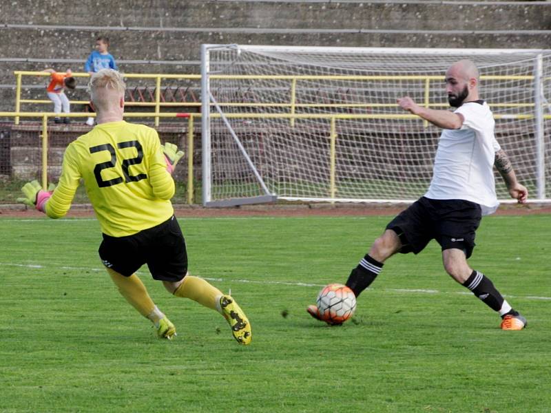 Krajský přebor ve fotbale: FC Spartak Rychnov nad Kněžnou - TJ Slovan Broumov.