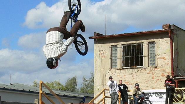 Nový skatepark v Kostelc nad Orlicí.