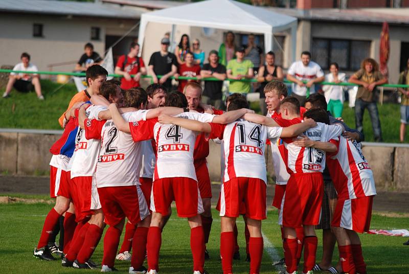 SOLNIČTÍ FOTBALISTÉ  porazili v domácím prostředí Albrechtice, jednoho z aspirantů na postup do I. B třídy.