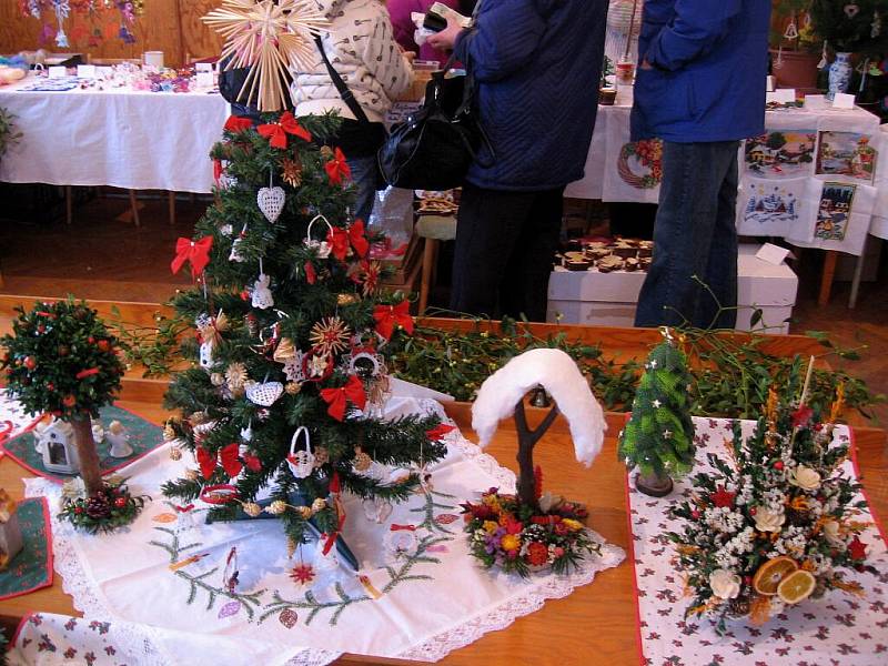 Kouzlo bílých vánoc se zastavilo také v Hlinném u Dobrušky.