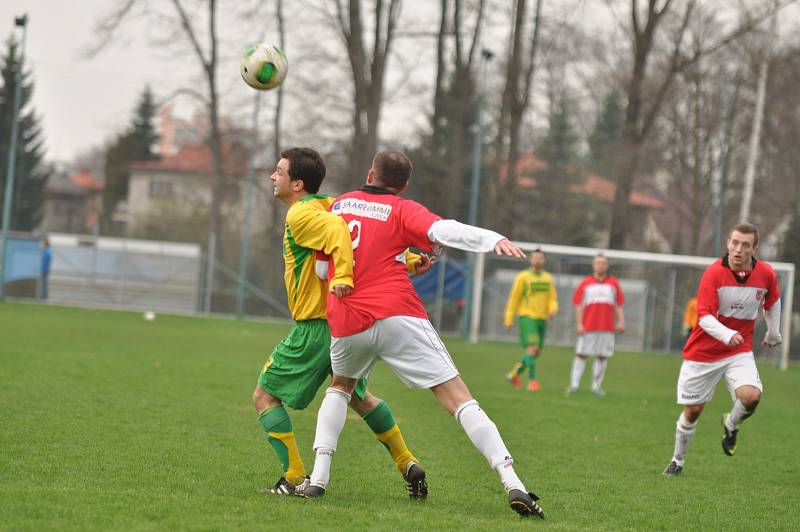 DOMÁCÍ ZTRÁTA. Týniště remizovalo s Červeným Kostelcem 1:1. 