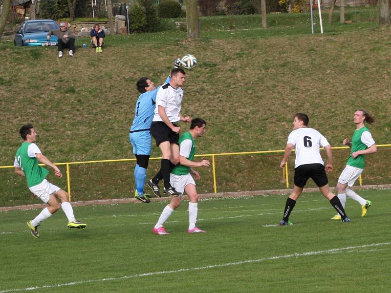 Rychnovští fotbalisté v duelu s třetím Jičínem tahali za kratší konec a dvakrát inkasovali  