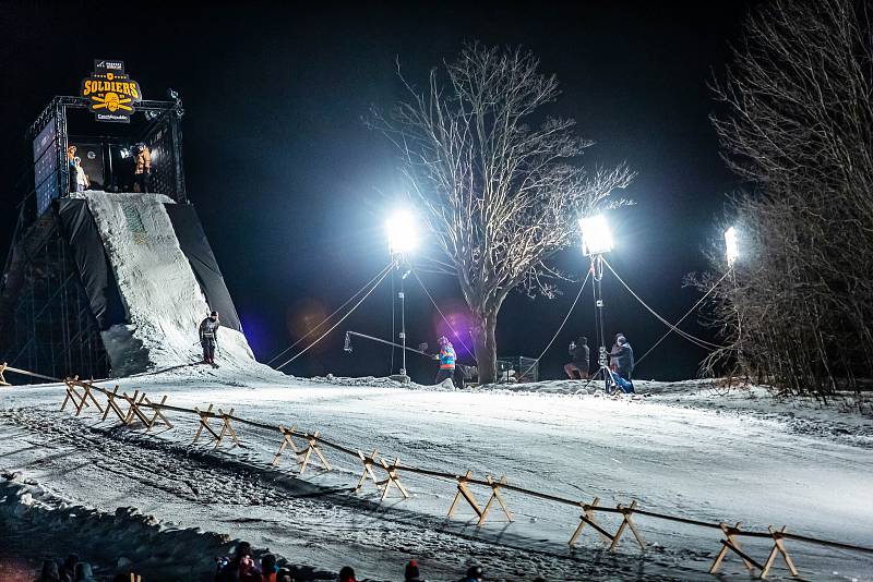 Soldiers - FIS finále Světového poháru v Big air v Deštném v Orlických horách.