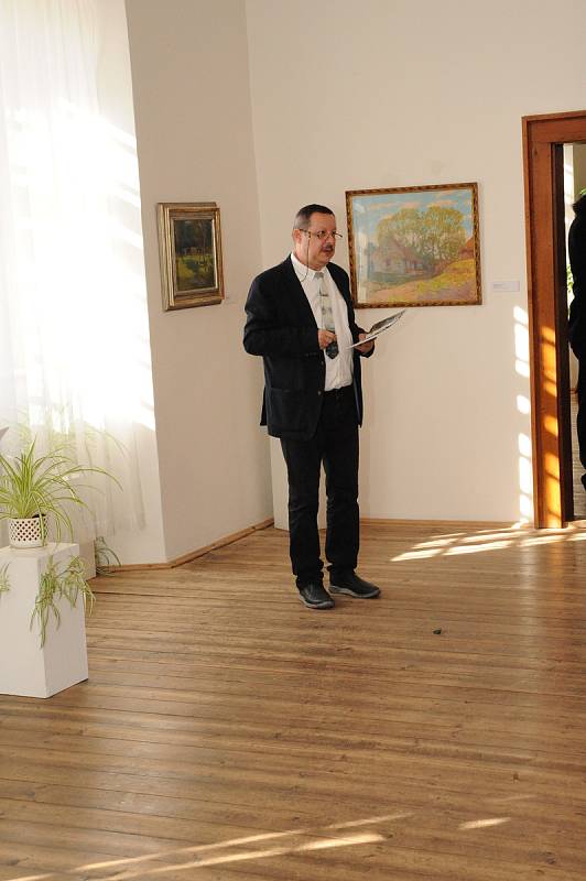 Karel Jaroš, vedoucí Orlické galerie.