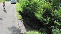 DÍLO ZKÁZY. Takovou spoušť napáchala na Rychnovsku pondělní blesková povodeň. 