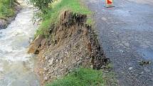 DÍLO ZKÁZY. Takovou spoušť napáchala na Rychnovsku pondělní blesková povodeň. 