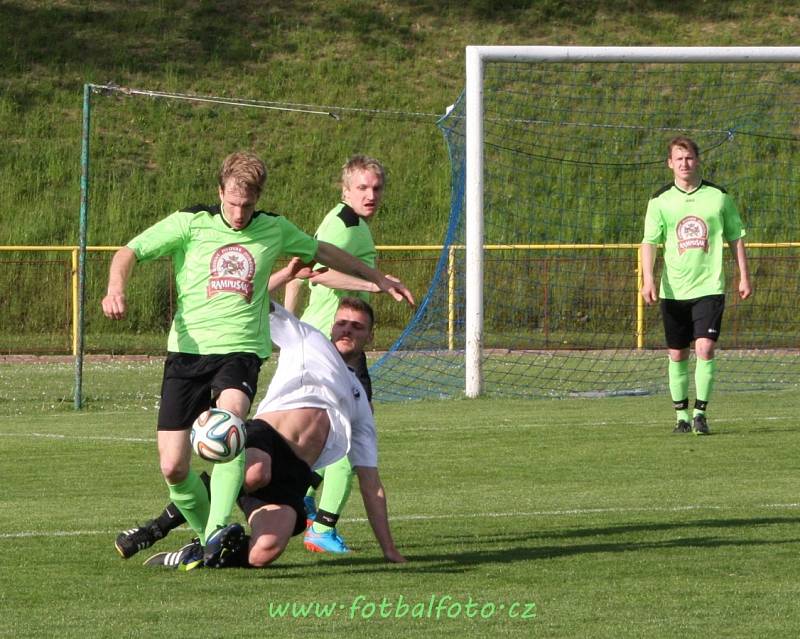 Rychnovští fotbalisté oplatili Dobrušce podzimní prohru a na domácím trávníku zvítězili 1:0.