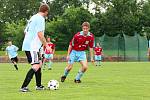 Fotbalové utkání Dobruška - Častolovice (1:2).