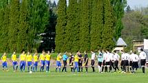 Krajský přebor ve fotbale: SK Dobruška - FC Spartak Rychnov nad Kněžnou.