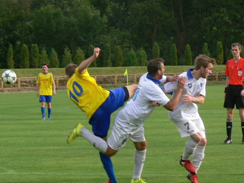 Krajská fotbalová I. A třída: Dobruška - Broumov.