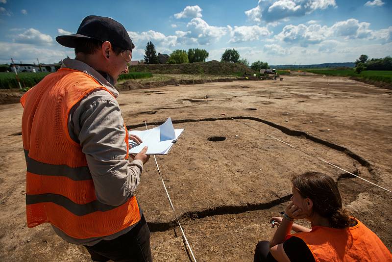 Archeologické nalezišťe u Domašína na Rychnovsku.