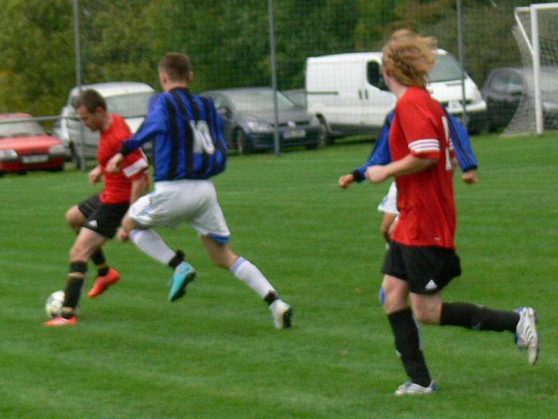 Okresní přebor II. třídy ve fotbale: Ohnišov - Zdelov.