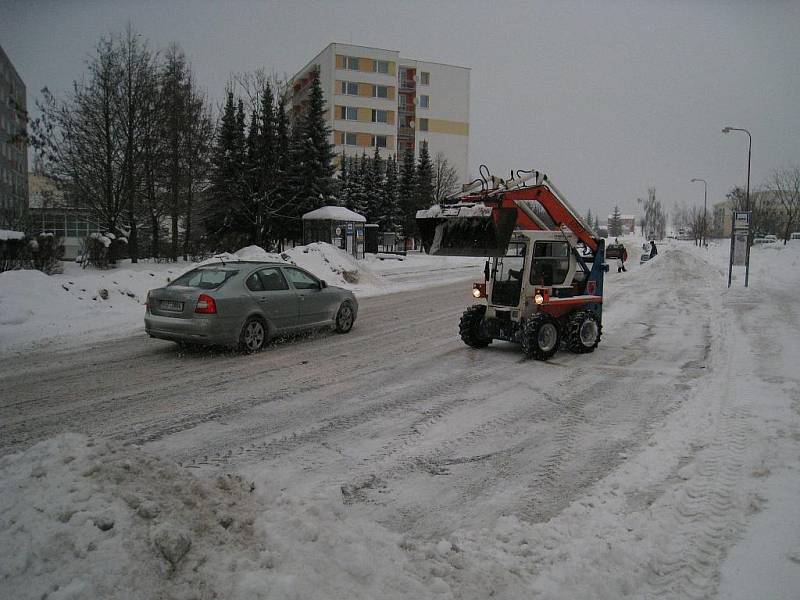 Bobek v akci na rychnovském sídlišti Mírová.