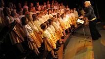 V Pelclově divadle v Rychnově n. K. se uskutečnil tradiční Jarní koncert maličkých, kde se představilo více než 200 malých zpěváků ze sedmi přípravných oddělení Rychnovského dětského sboru.