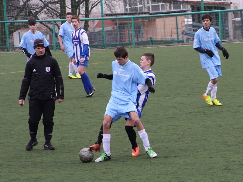 V utkání Poháru mladšího dorostu Dobruška  (světlé dresy) porazila mužstvo Kostelec/Častolovice 5:0.  