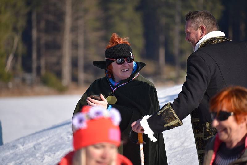 Karneval na sněhu v Orlickém Záhoří.