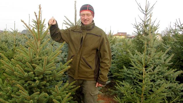 Pavel Michl na své houdkovické plantáži.