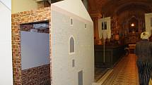 Kostel svatého Jana Křtitele v Orlickém Záhoří, jeden z modelů věží.
