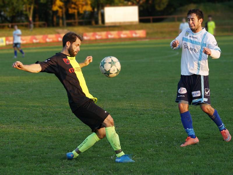 Krajský přebor ve fotbale: MFK Nové Město nad Metují - FC Spartak Rychnov nad Kněžnou.