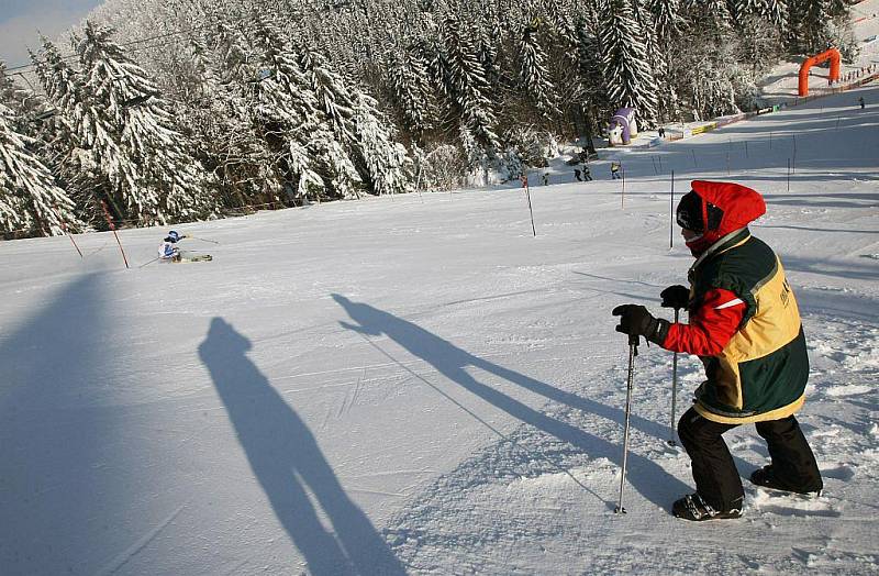 Ze 48. ročníku Skiinterkriteria - mezinárodního závodu v alpském lyžování žactva.