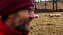 Chovatel Mach ze Šedivin je jedním z největších chovatelů ovcí v oblasti. V roce 2020 zaznamenal dva útoky na ně.