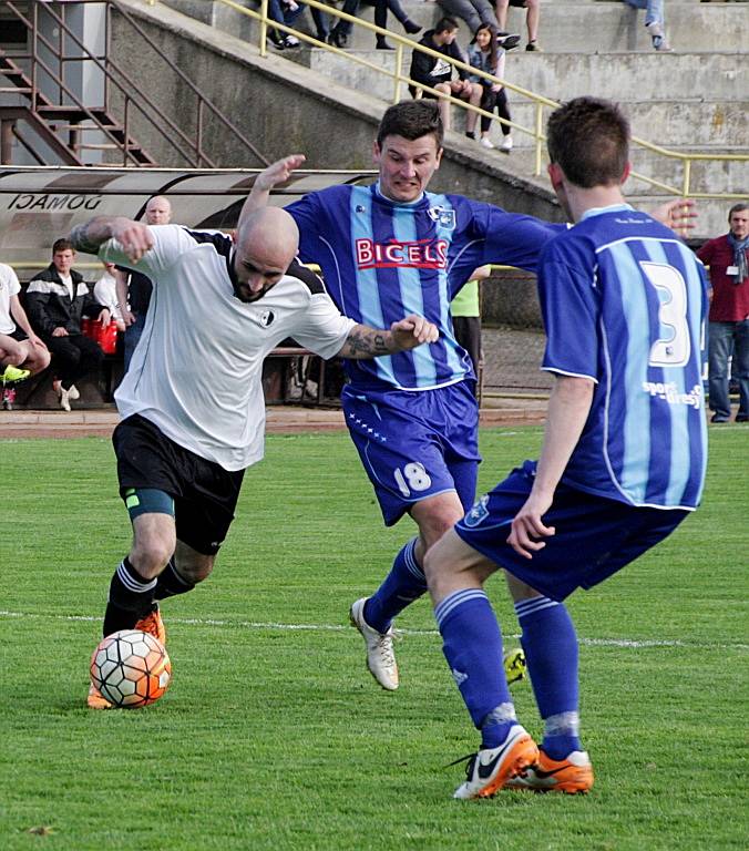 Krajský přebor ve fotbale: FC Spartak Rychnov nad Kněžnou - TJ Slovan Broumov.