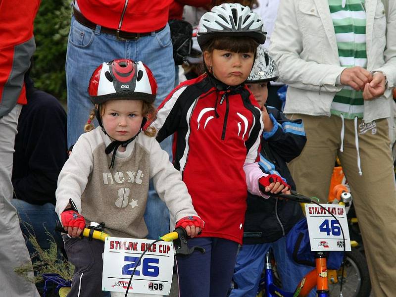 Třetí ročník závodu dětí v jízdě na horských kolech Malý Stalak Bike Cup.