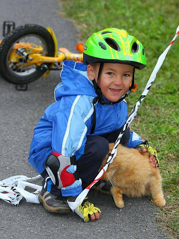 Třetí ročník závodu dětí v jízdě na horských kolech Malý Stalak Bike Cup.