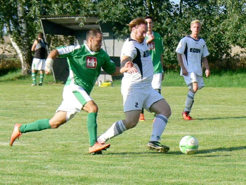 Fotbalový Pohár OFS Rychnov nad Kněžnou - 1. kolo: Křovice - Přepychy.