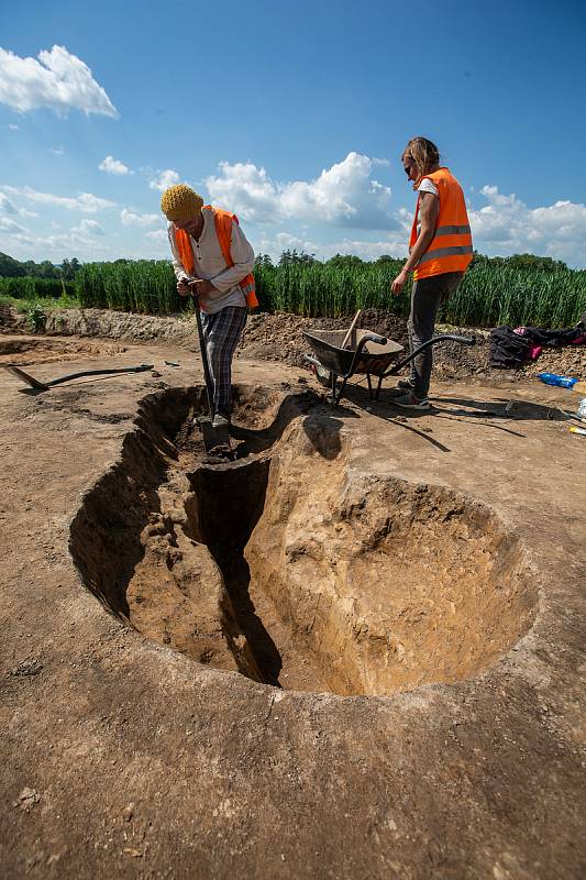 Archeologické nalezišťe u Domašína na Rychnovsku.