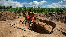 Archeologické nalezišťe u Domašína na Rychnovsku.