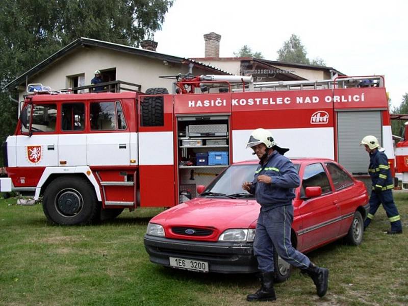 Hasiči zasahovali u Sklenářky.