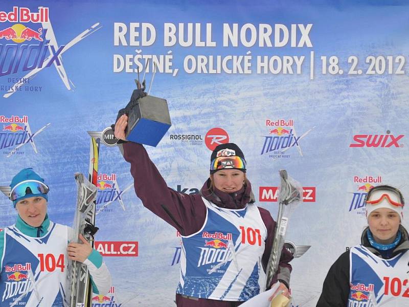 V Deštném v Orlických horách se uskutečnil třetí ročník Red Bull Nordix. Na start náročného závodu se postavilo téměř sto lyžařů