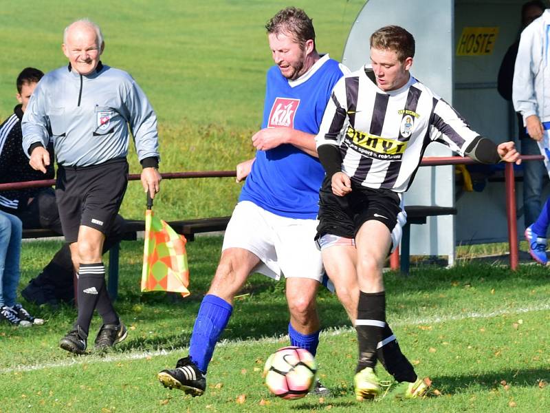 Okresní přenor III. třídy ve fotbale: Javornice B - Dobruška B.