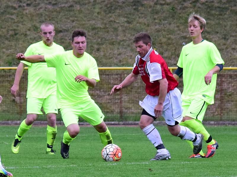 Fotbalový Pohár OFS: Rychnov nad Kněžnou B - Deštné v Orlických horách.