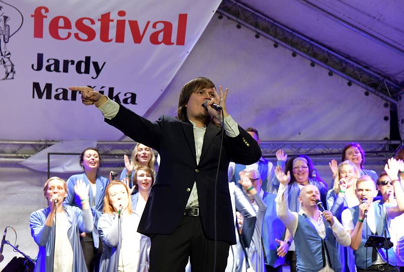 Swingový festival Jardy Marčíka v Týništi nad Orlicí.