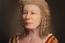 Zrekonstruovaná tvář Magdaleny Grambové.