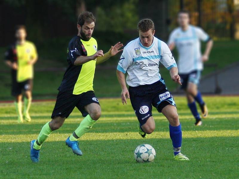 Krajský přebor ve fotbale: MFK Nové Město nad Metují - FC Spartak Rychnov nad Kněžnou.