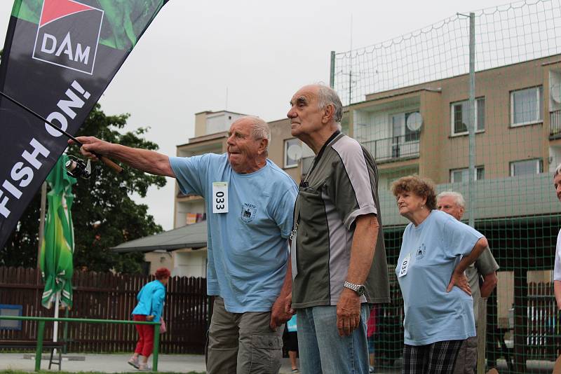 Sportovní hry seniorů Královéhradeckého kraje v Borohrádku.