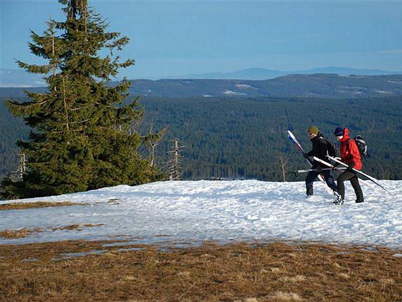 Všestranná turistika na hřebeni Orlických hor