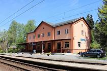 Historické nádraží v Čermné nad Orlicí.
