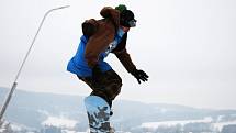 Snowpark v Deštném v Orlických horách