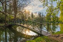 Zámecký park Častolovice.