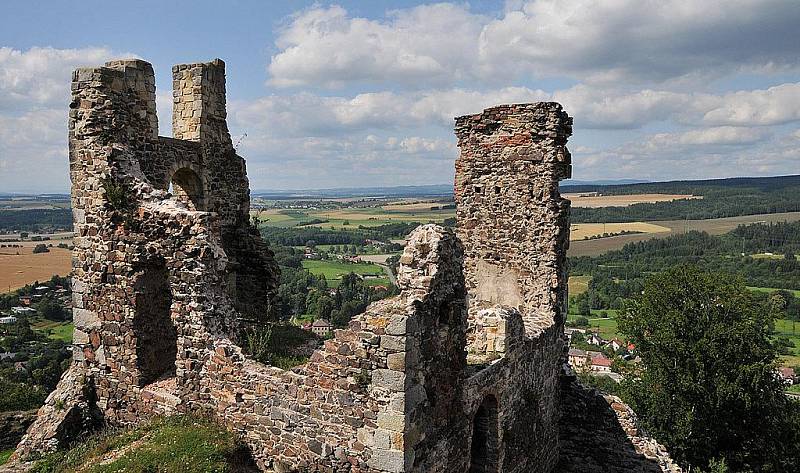 Zřícenina hradu Potštejna, Rychnovsko, Královéhradecký kraj