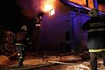 V Nové Vsi hořel rodinný dům, škoda přesáhla milion korun