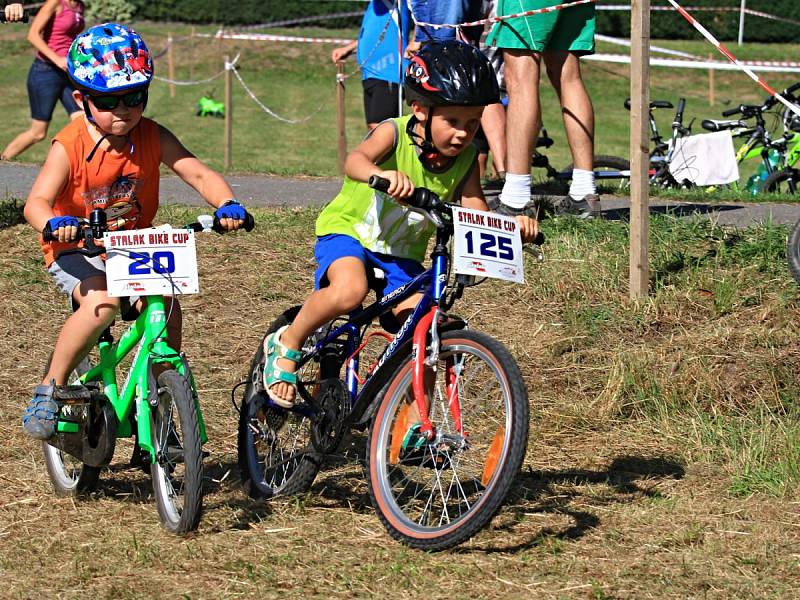 V parném odpoledni se na start postavilo 138 malých bikerů.