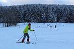 Ze Ski arény v Orlickém Záhoří.