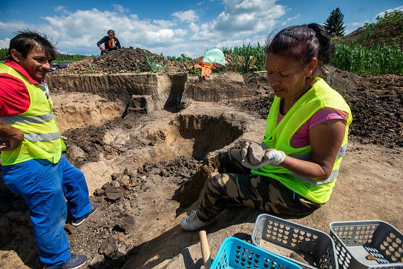 Archeologické nalezišťe u Domašína na Rychnovsku.