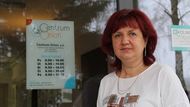 Mirka Červinková, ředitelka rychnovského Centra Orion.